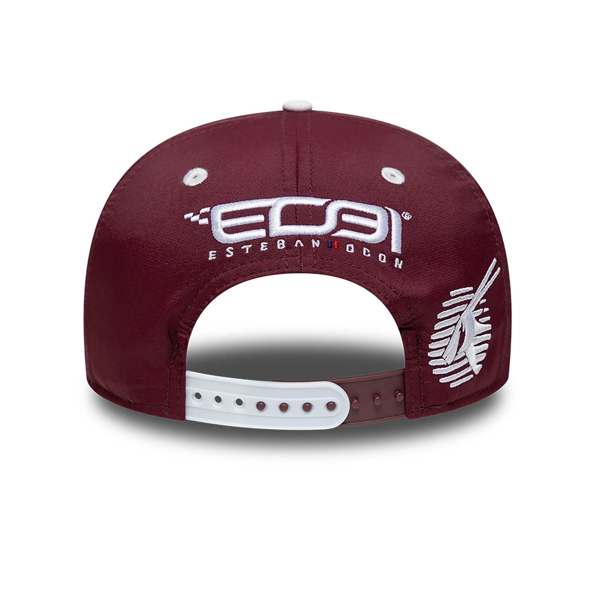 Alpine F1 Team Esteban Ocon New Era 9FIFTY Cap "Qatar" - dunkelrot