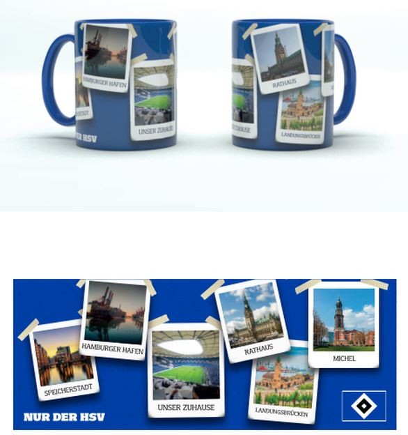 HSV Tasse 'Hamburg' 300ml