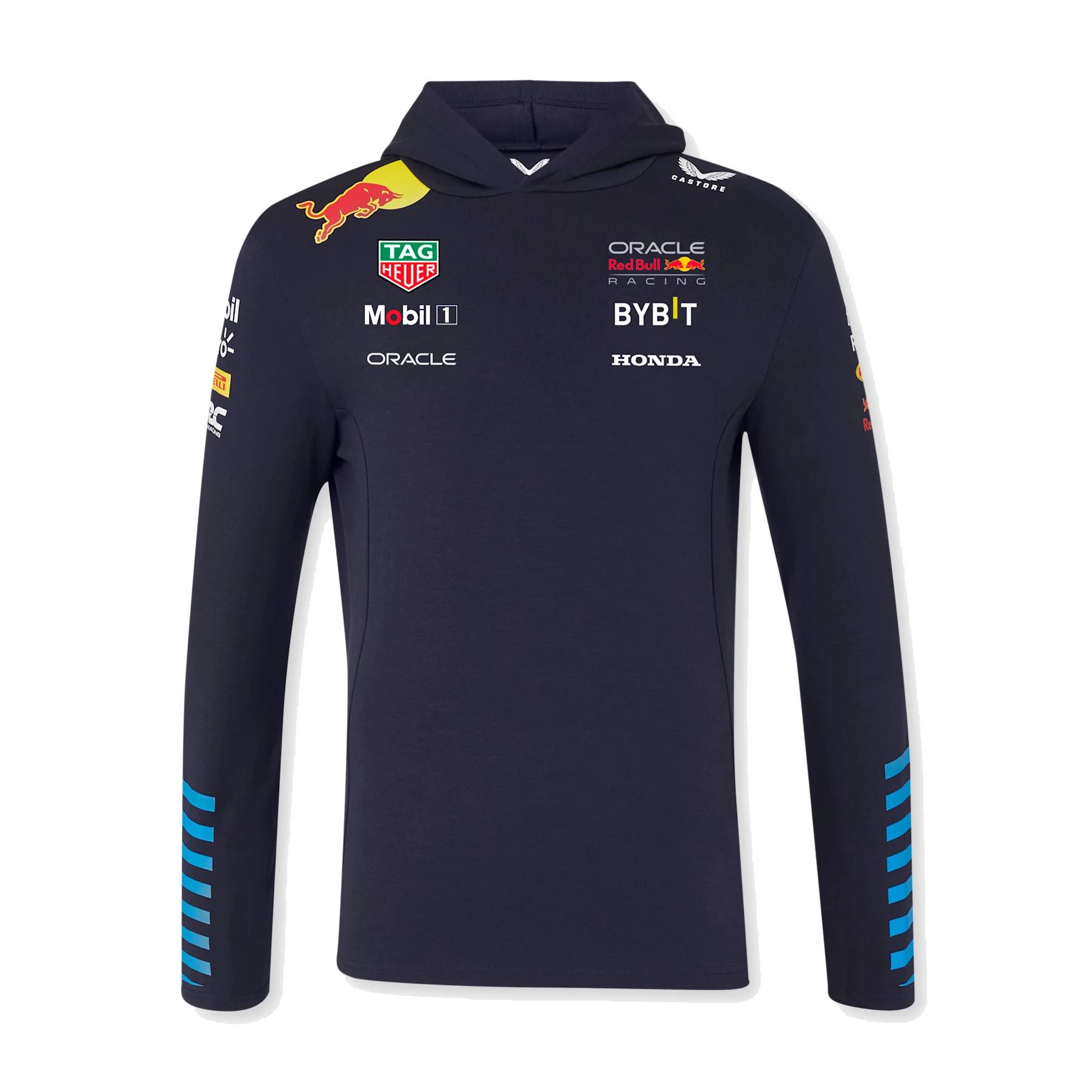 Red Bull Racing Kapuzenpullover "Teamline" 2024 - blau