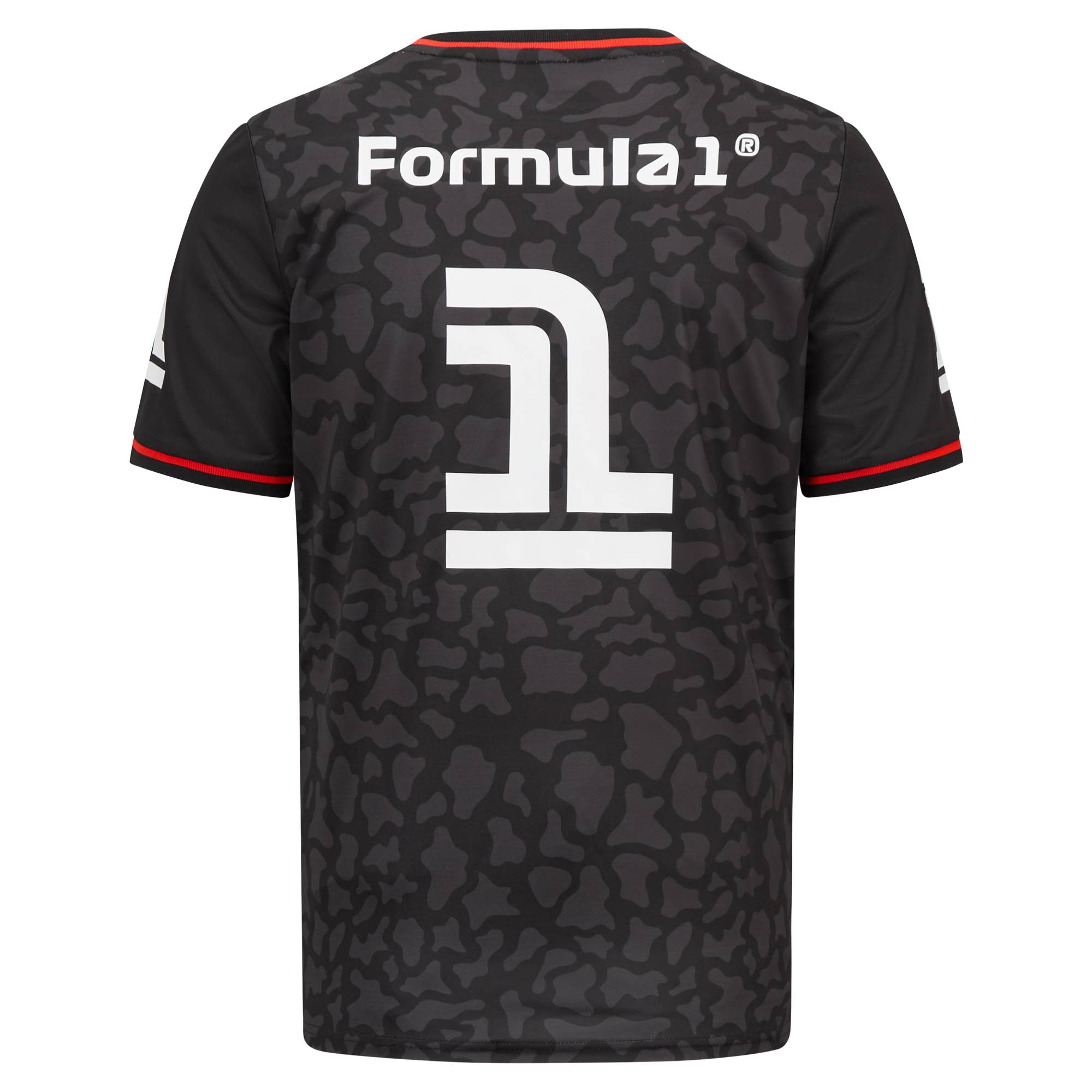 Formel 1 Collection T-Shirt "Camo" - schwarz