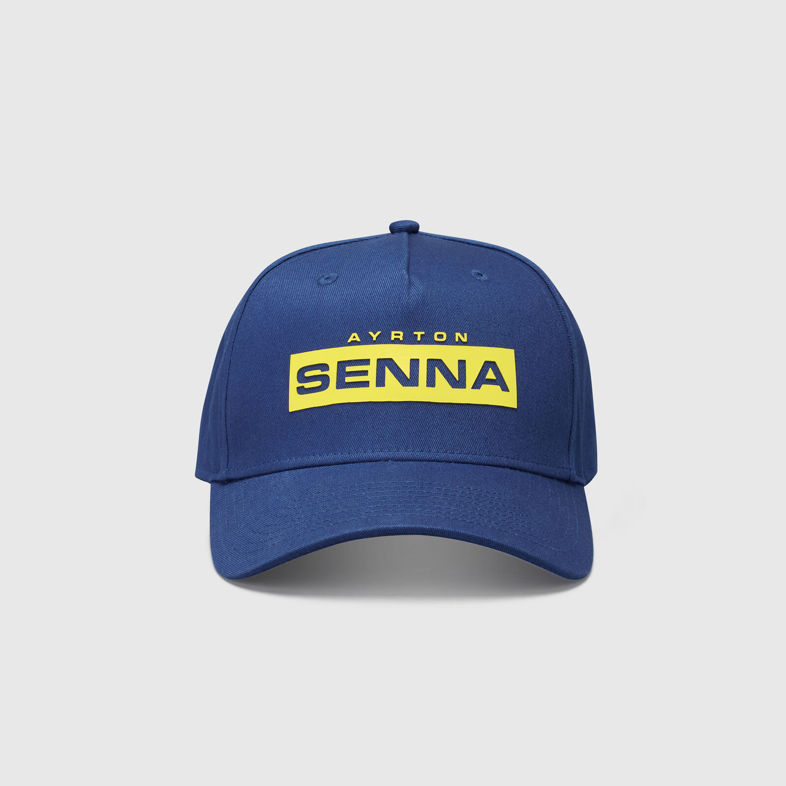 Ayrton Senna Cap "Logo" - blau