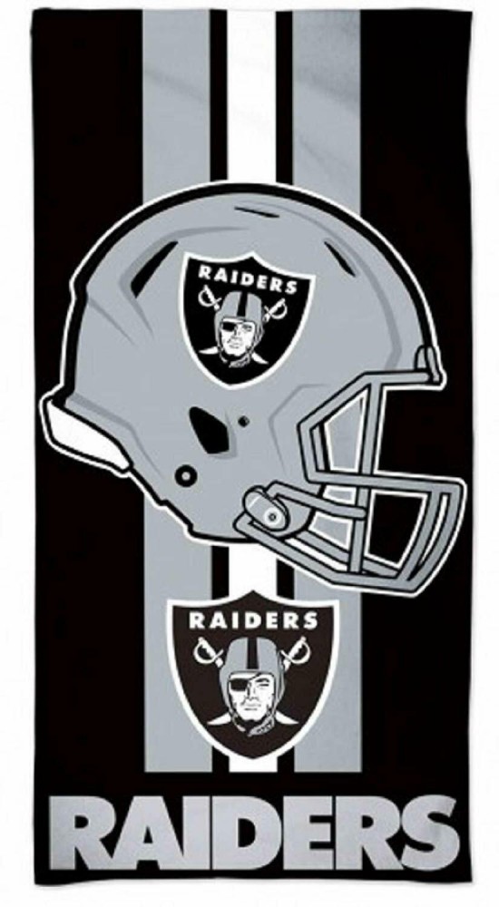 Las Vegas Raiders - Strandtuch - schwarz