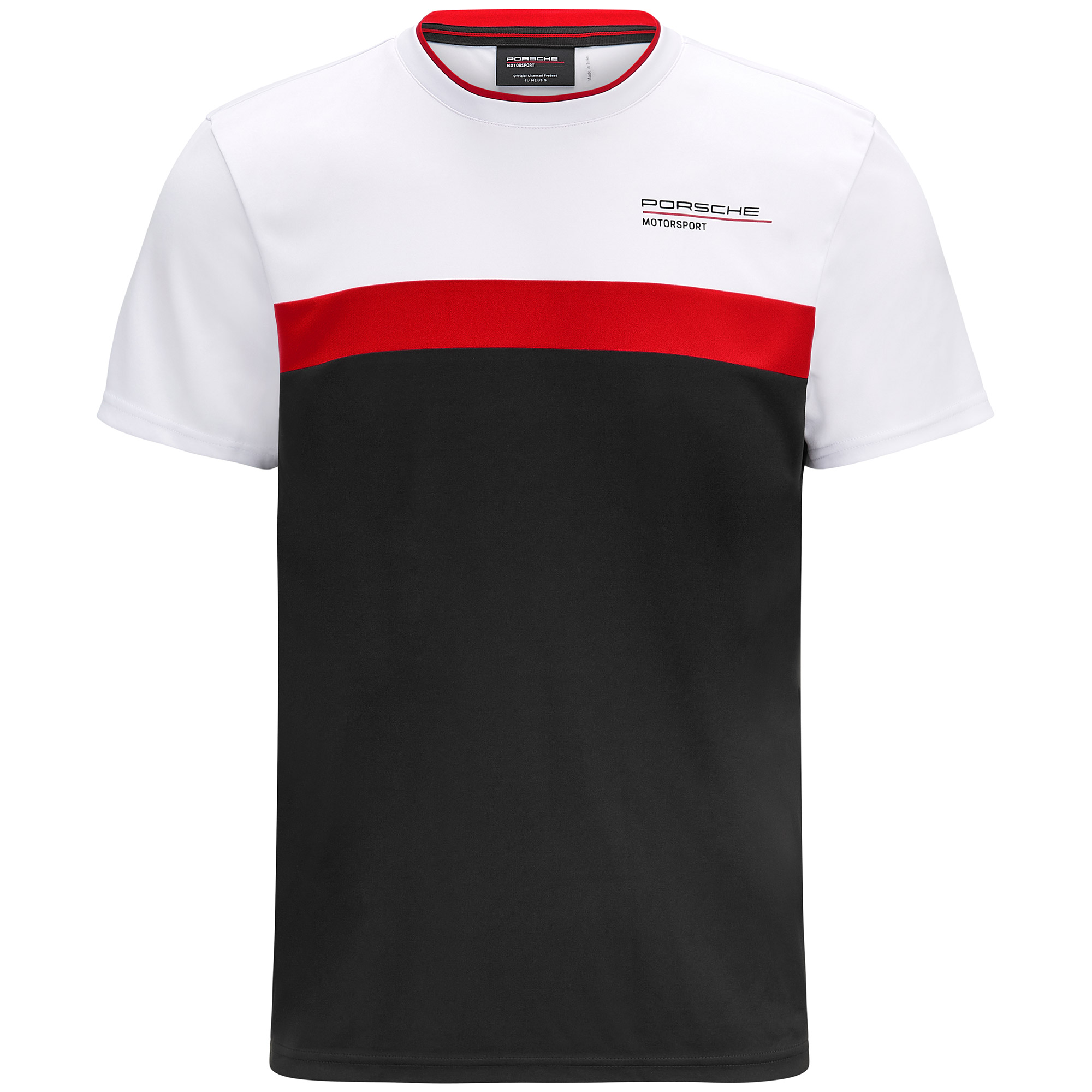 Porsche Motorsport T-Shirt "Colour Block" - multicolor