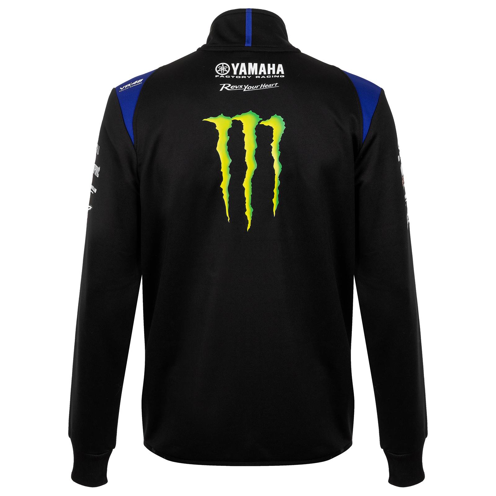 Yamaha Factory Racing Sweatjacke "Team" - schwarz