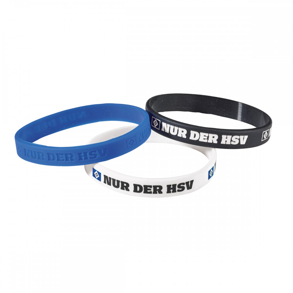 HSV Kids Silikon-Armbänder 3er-Set