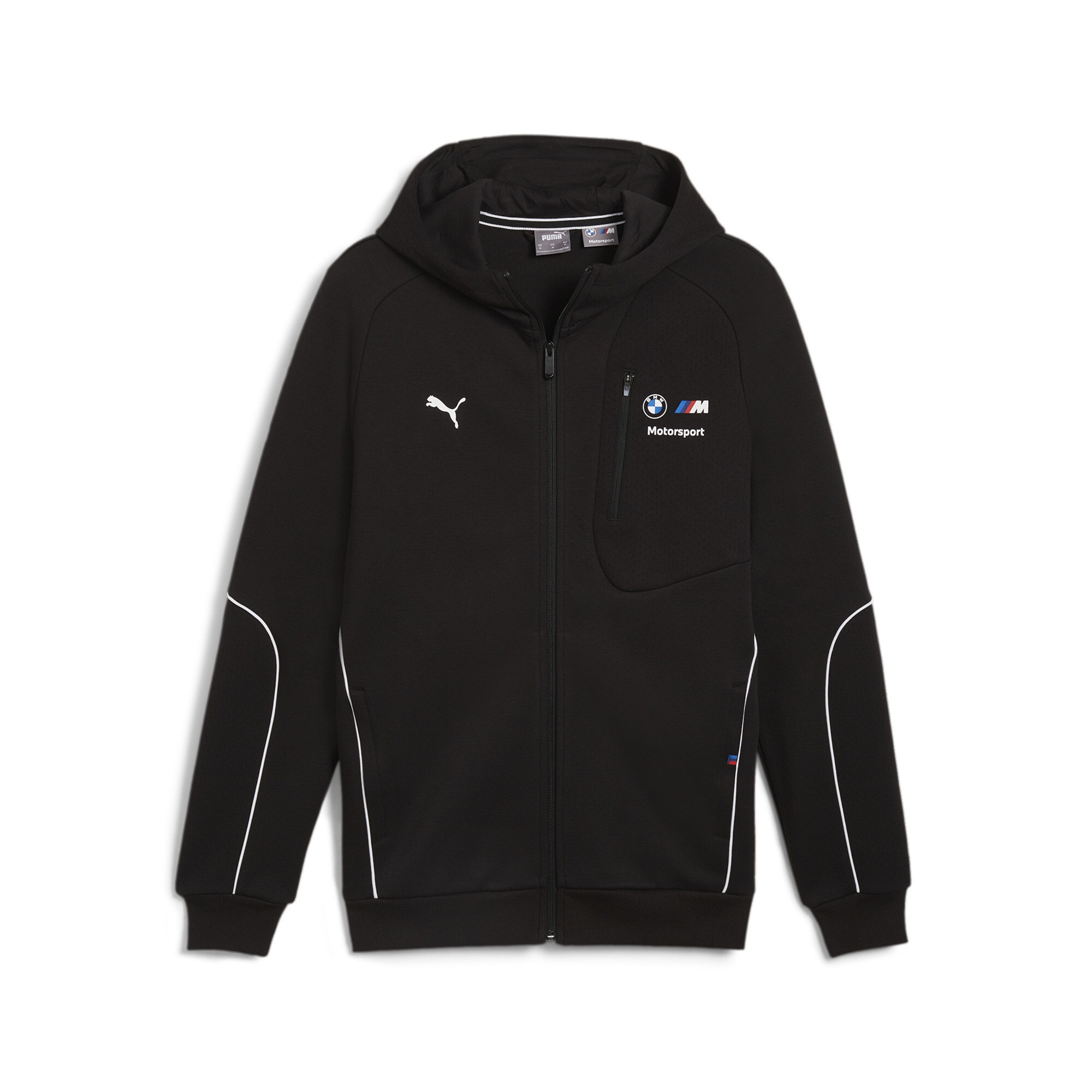 BMW Motorsport Puma Kapuzensweatjacke - schwarz