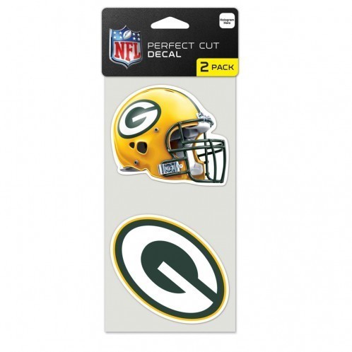 Green Bay Packers 2er Set Aufkleber