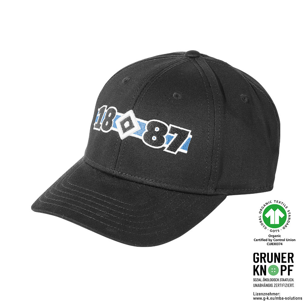 HSV Cap 'Rickard' - schwarz