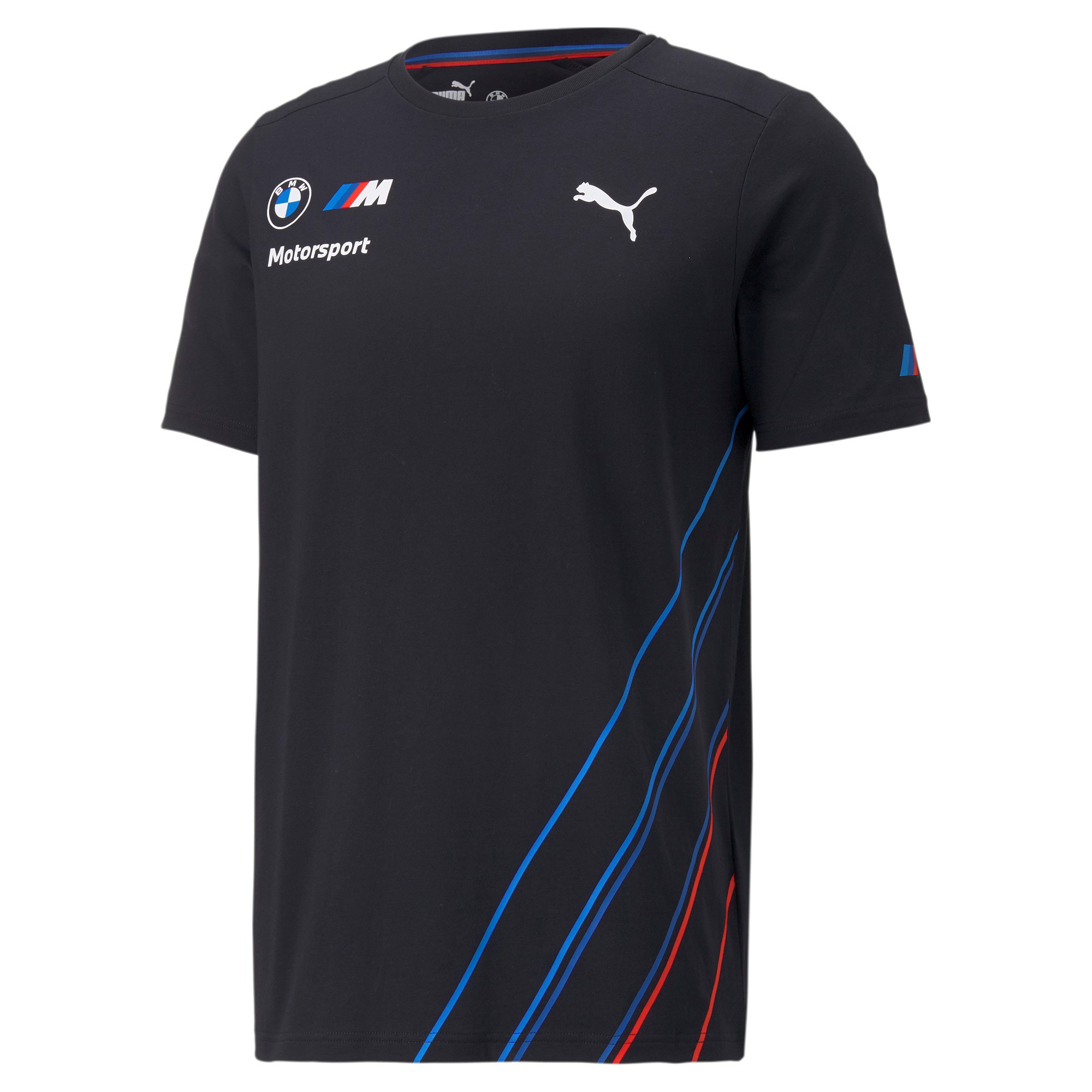 BMW Motorsport T-Shirt "Teamline" - schwarz