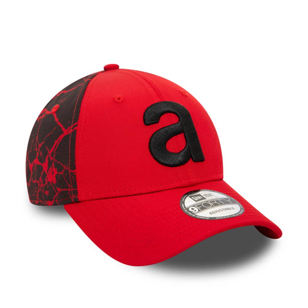 Aprilia Racing New Era 9FORTY Cap "Crackle" - rot