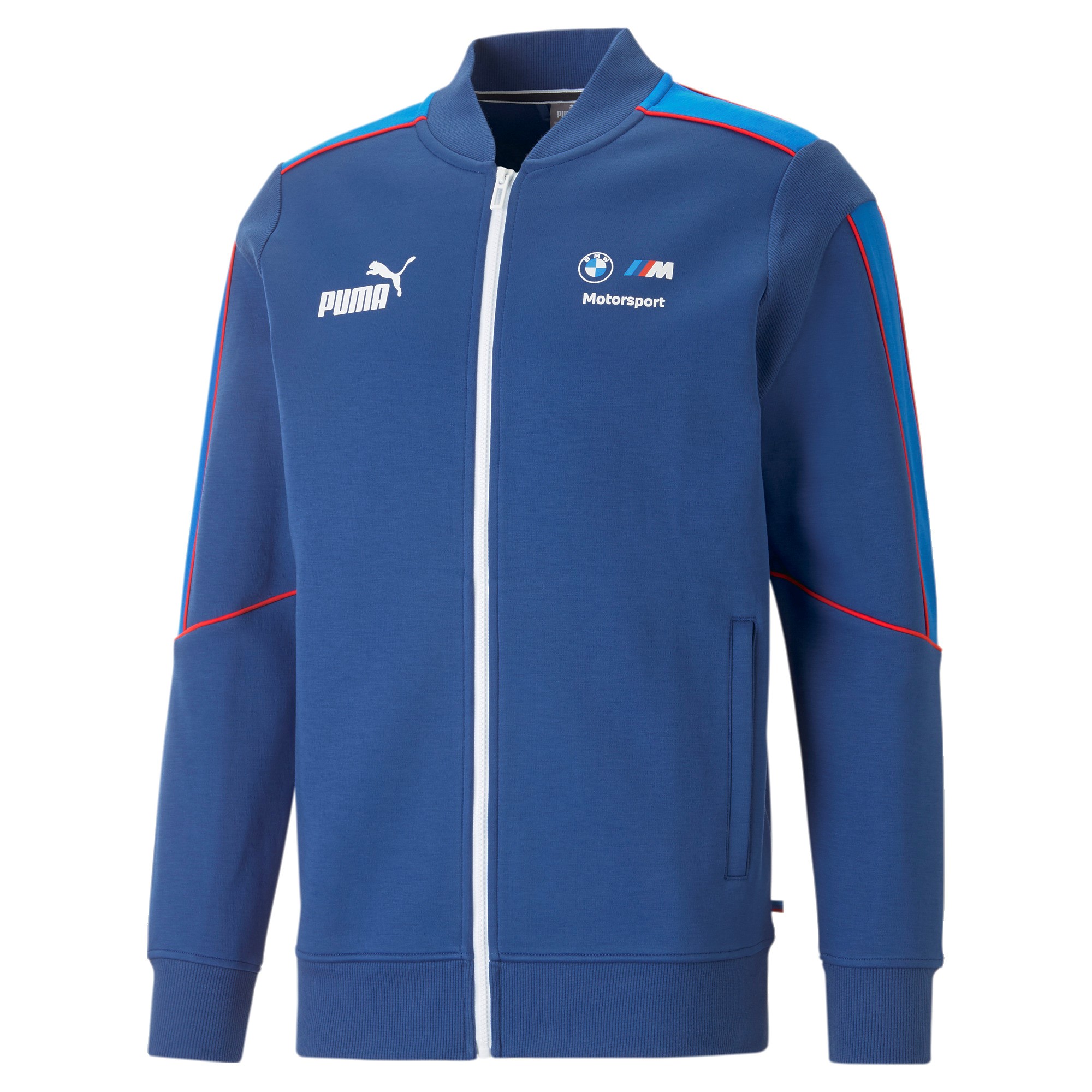 BMW Motorsport Puma Sweatjacke "Track" - blau