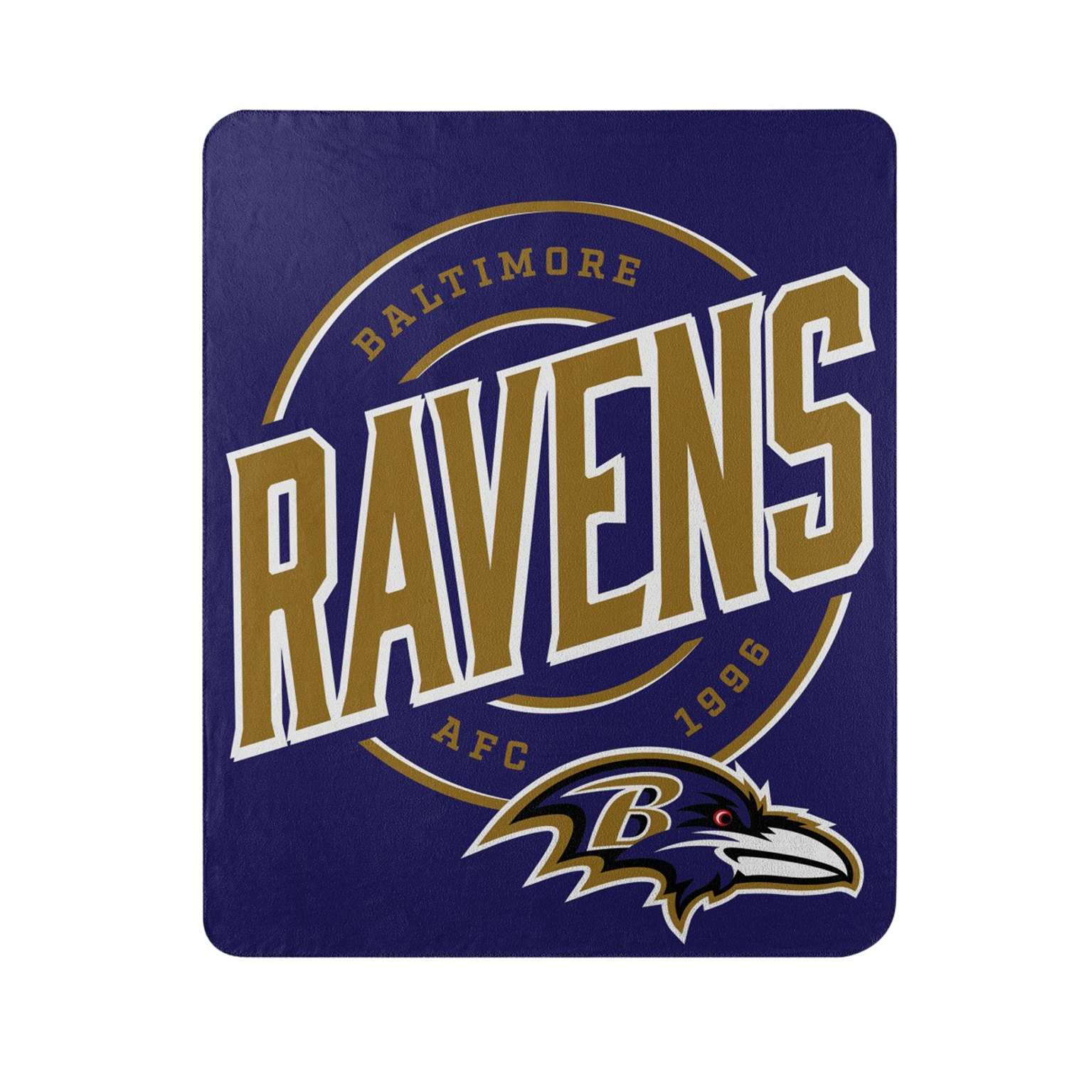 Baltimore Ravens Decke CAMPAIGN - lila