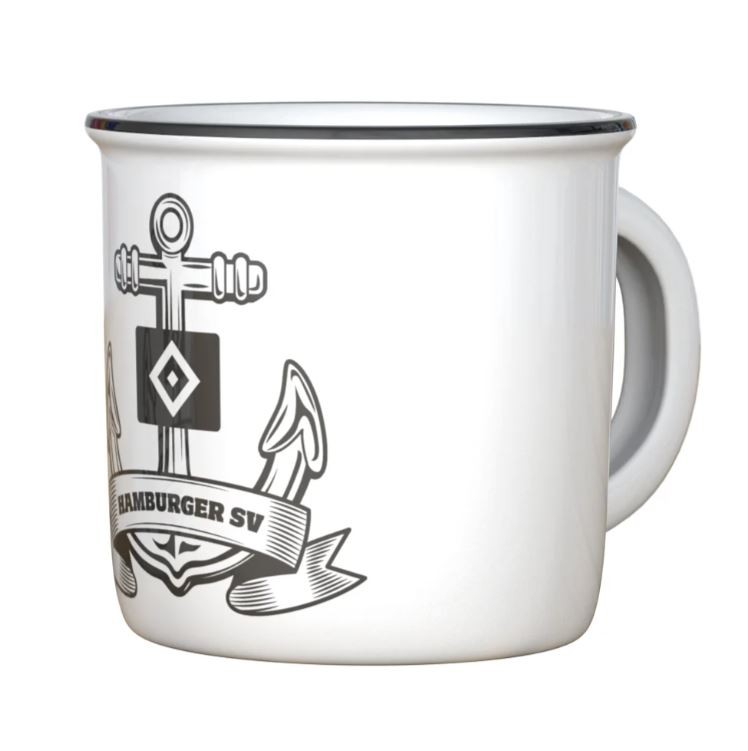 Hamburger SV Tasse Emaille