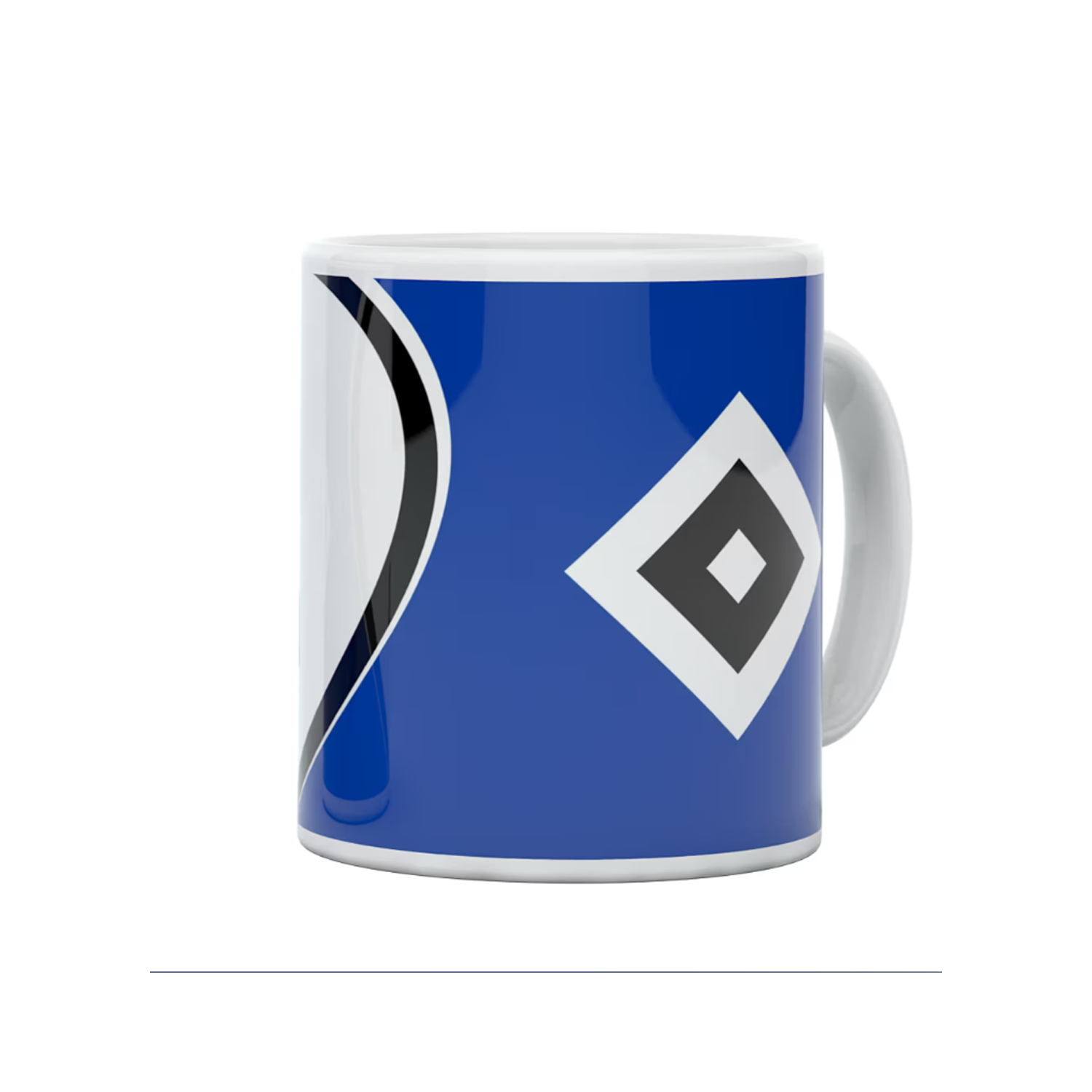 HSV Tasse "Beste Mama" mit Herz - 300 ml