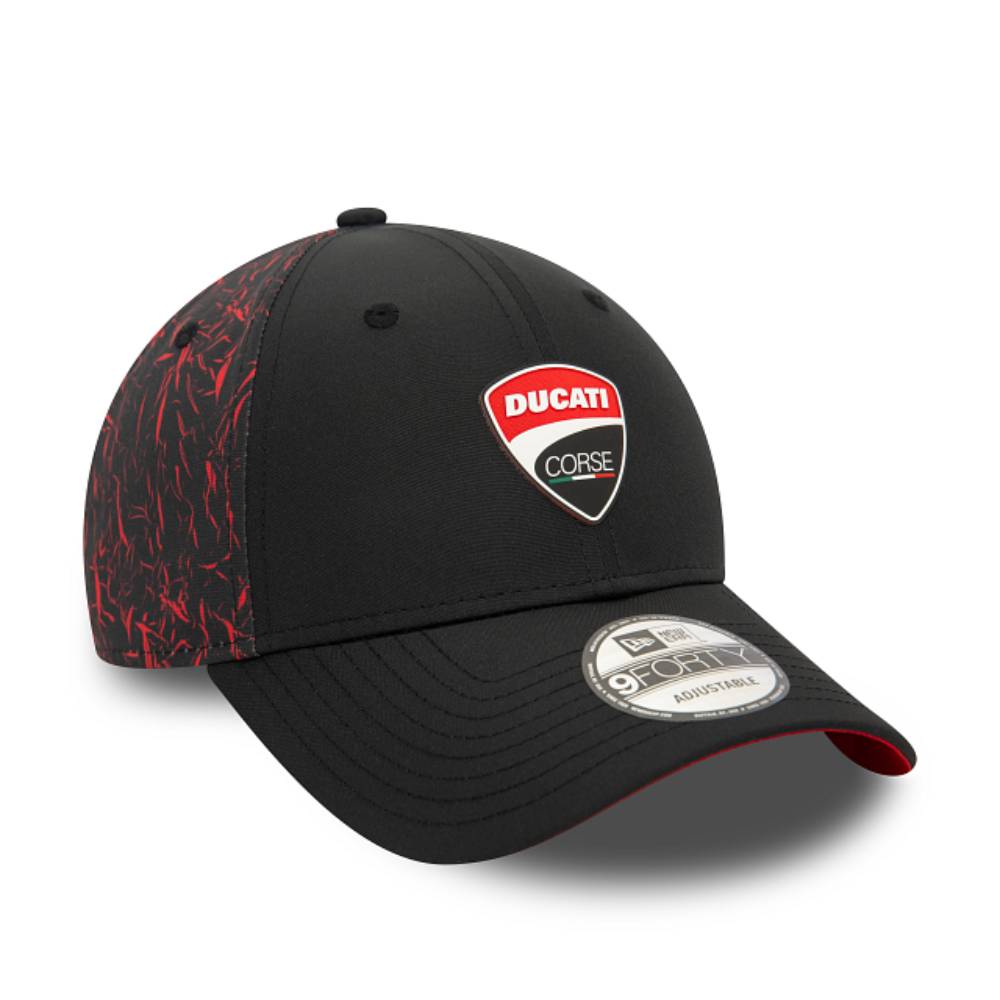 Ducati Corse New Era 9FORTY Cap "Crinkle" - schwarz