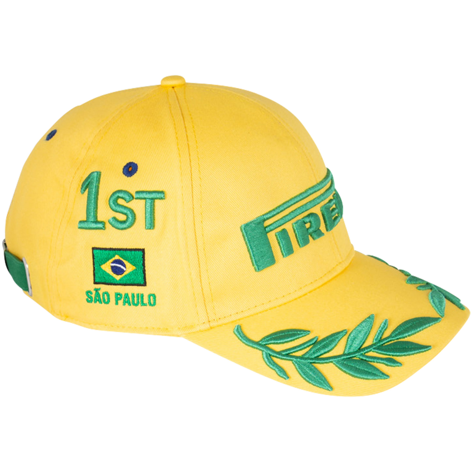 Pirelli Podium Cap "Brasilien" - gelb