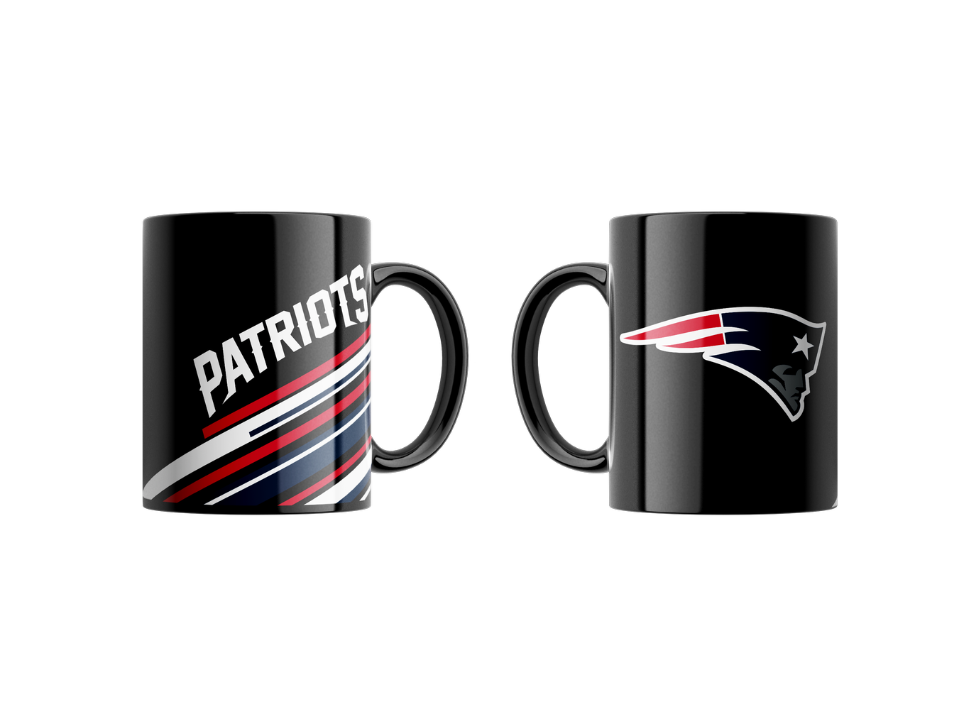 New England Patriots Tasse „Stripes“ 330ml