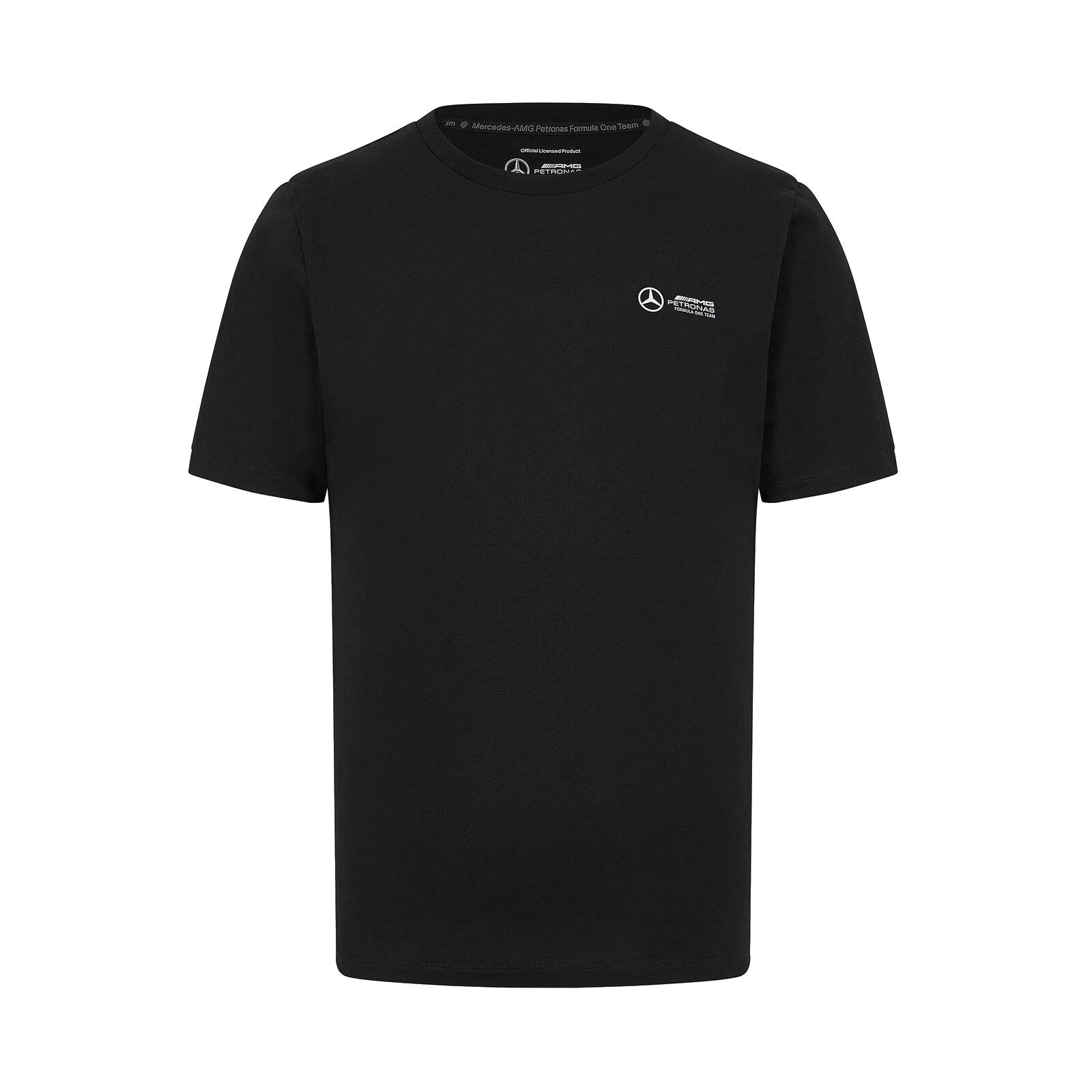 Mercedes AMG Petronas T-Shirt "Basic Logo" - schwarz