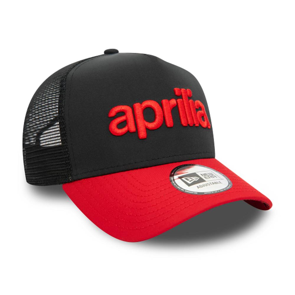 Aprilia Racing New Era Trucker Cap - schwarz