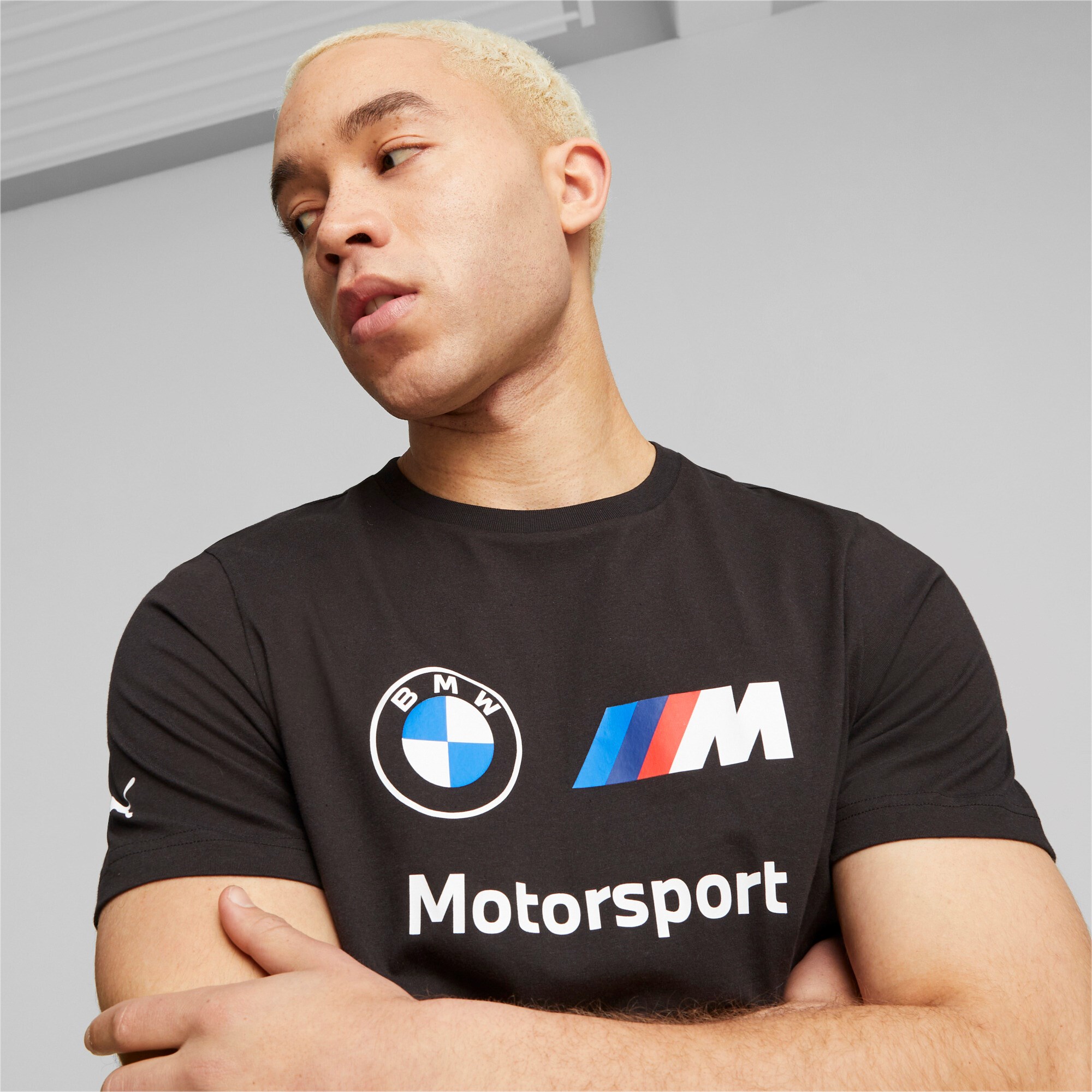 BMW Motorsport Puma T-Shirt "Logo" - schwarz