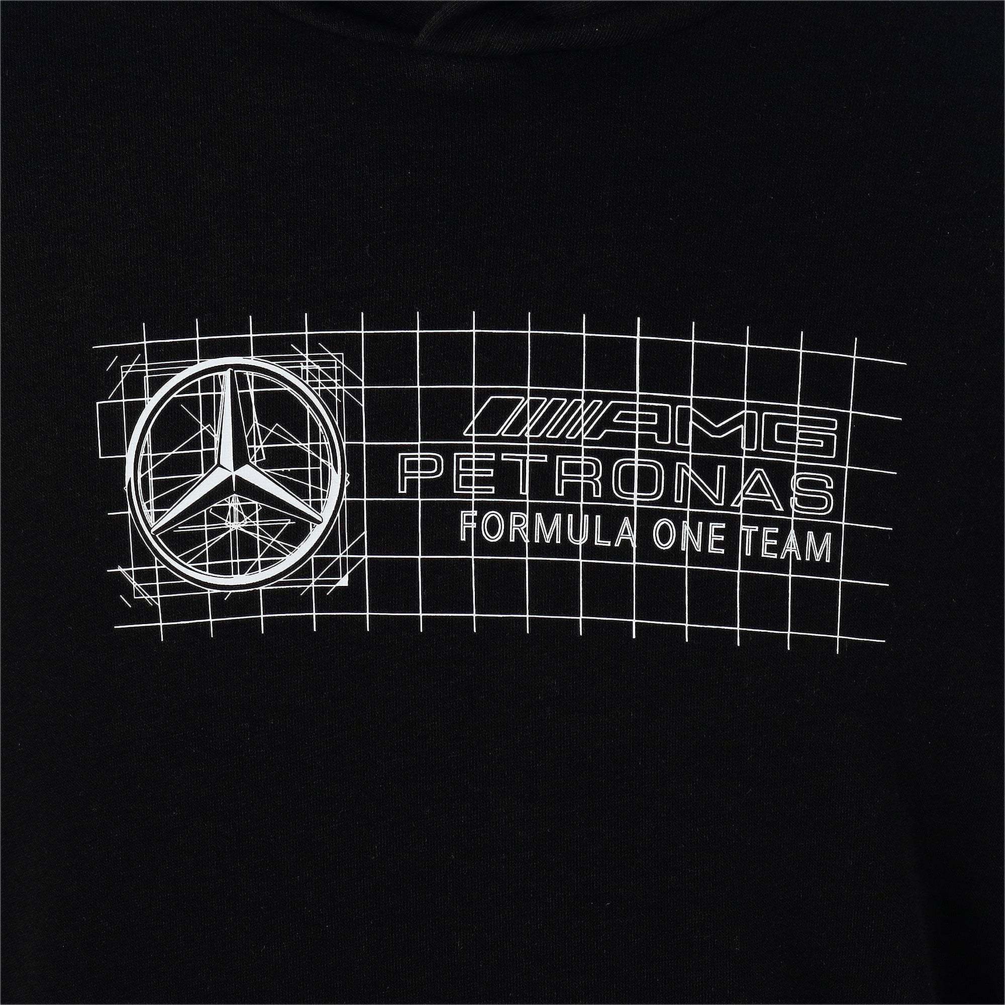 Mercedes AMG Puma Hoodie "Stern" - schwarz